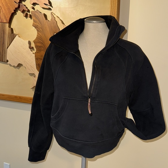 LULULEMON OVERSIZED FUNNEL NECK CROPPED SWEATER - Picture 3 of 5